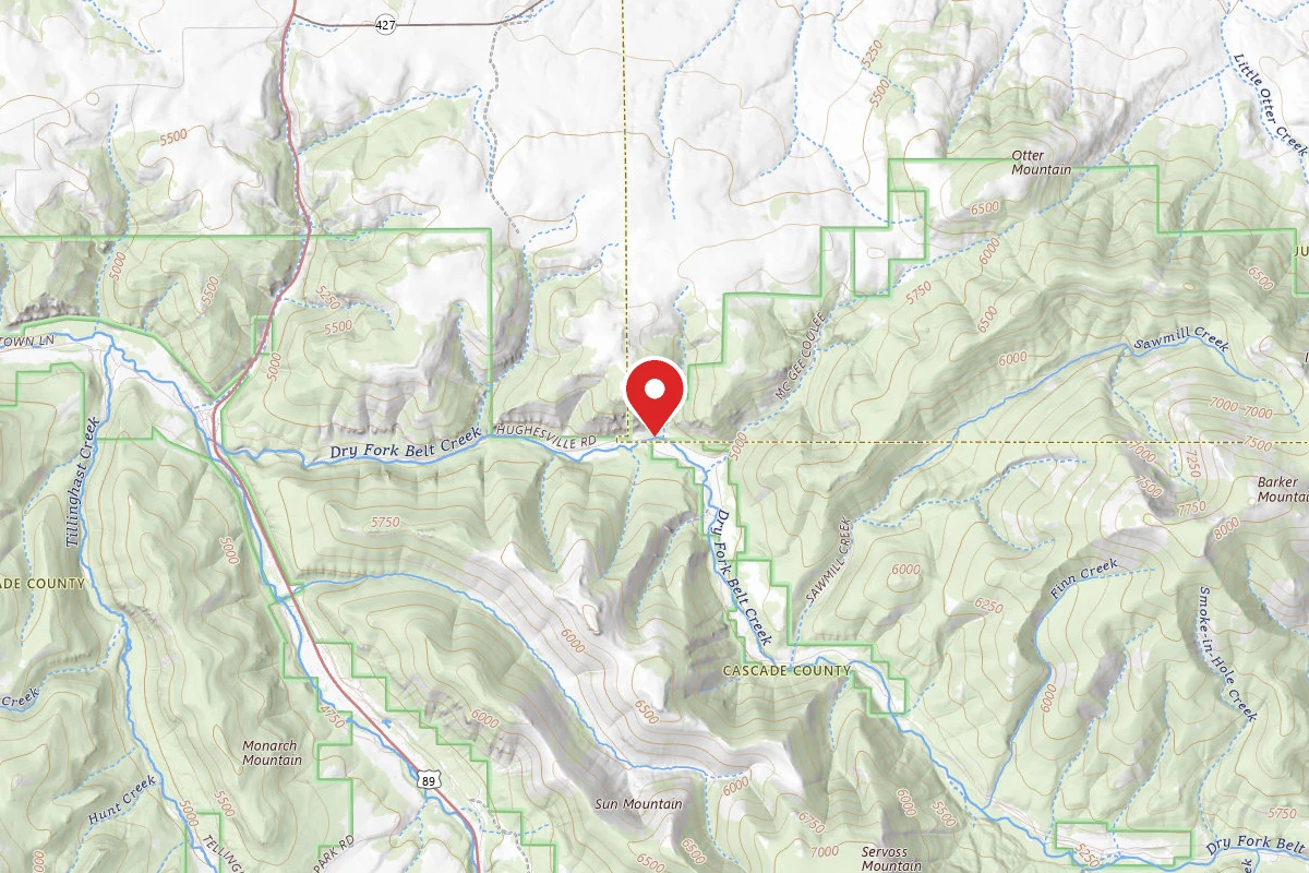 Helena-Lewis and Clark Dispersed Campsite DRY FORK - 27