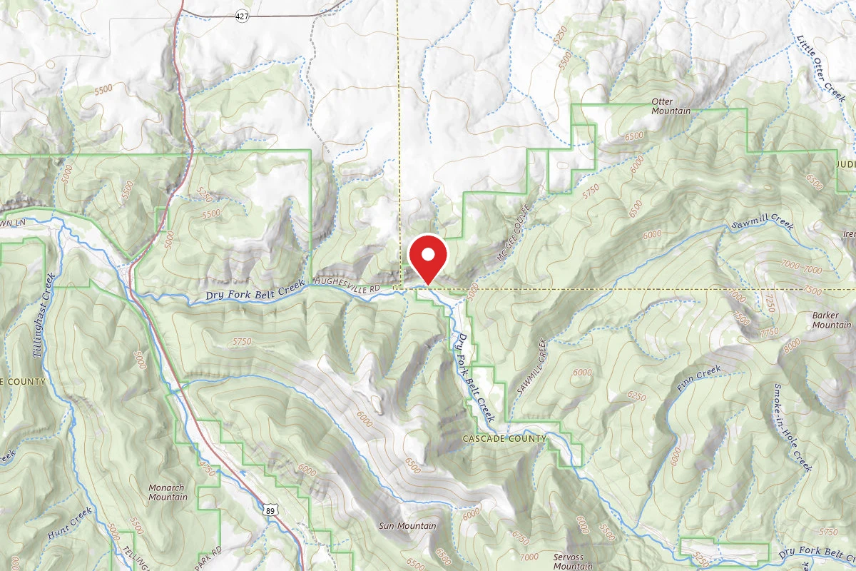 Helena-Lewis and Clark Dispersed Campsite DRY FORK - 24