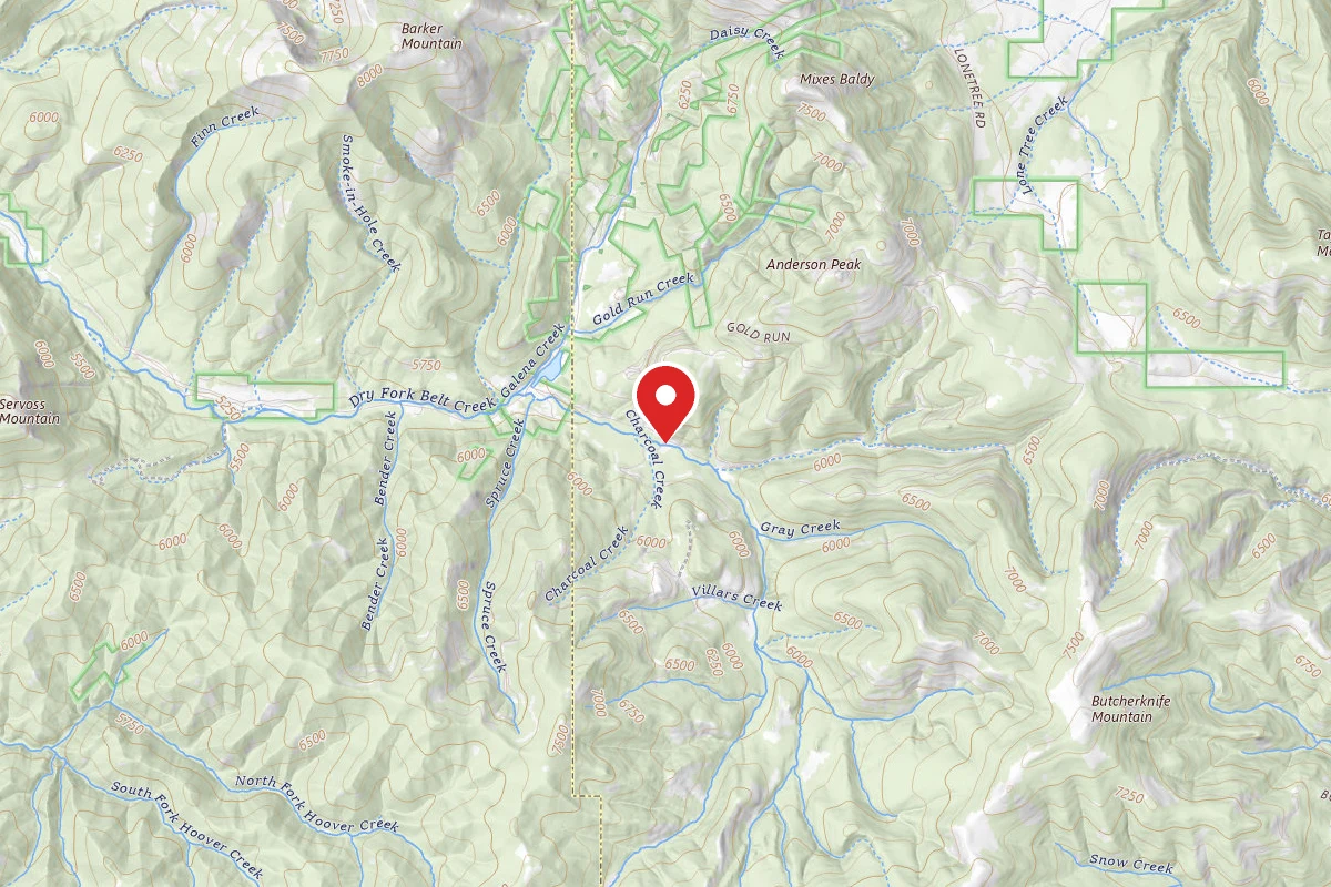 Helena-Lewis and Clark Dispersed Campsite DRY FORK - 006