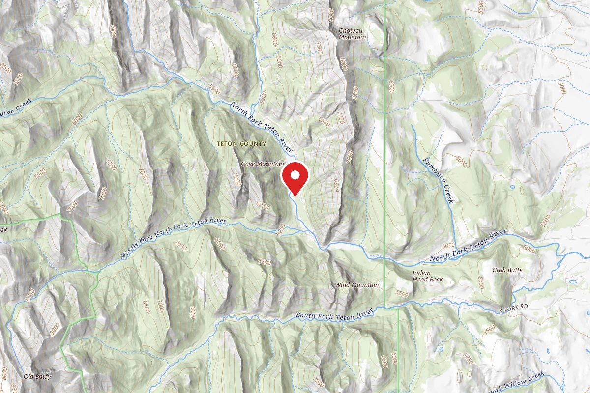 Helena-Lewis and Clark Dispersed Campsite NORTH FORK TETON ROAD 144E