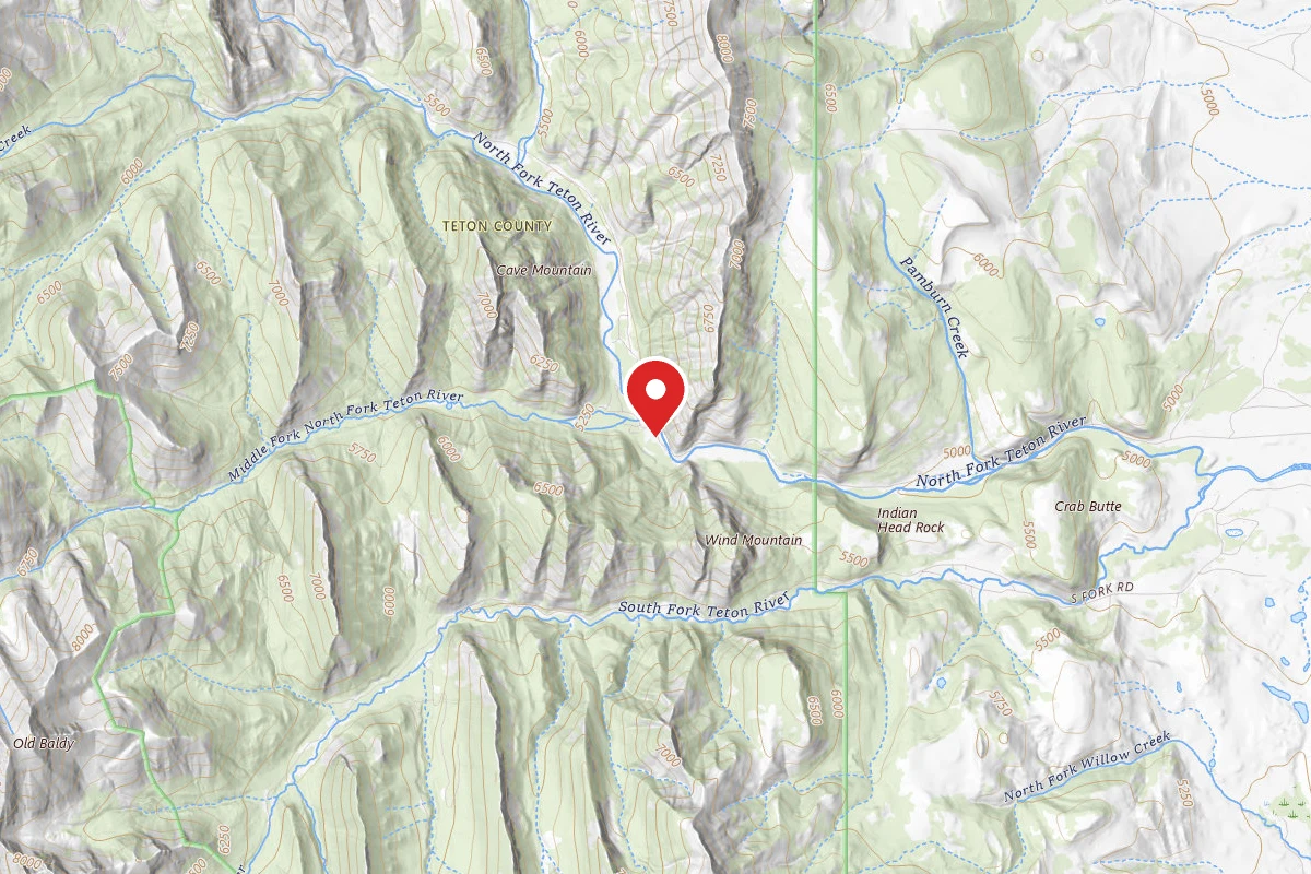 Helena-Lewis and Clark Dispersed Campsite NORTH FORK TETON ROAD 8982 03