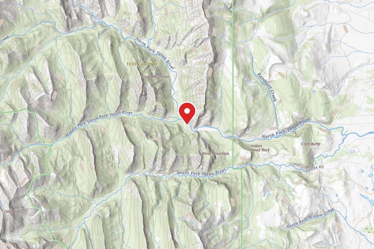 Helena-Lewis and Clark Dispersed Campsite NORTH FORK TETON ROAD 8982 04