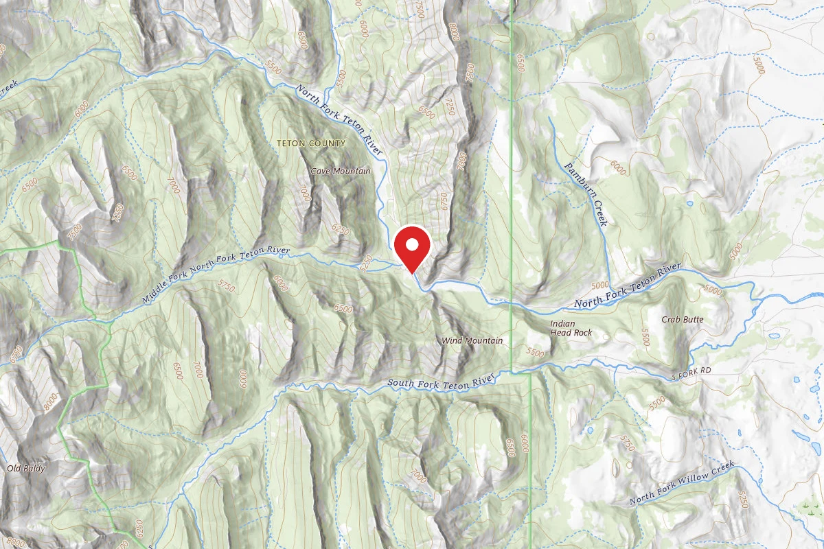 Helena-Lewis and Clark Dispersed Campsite NORTH FORK TETON ROAD 8982 05