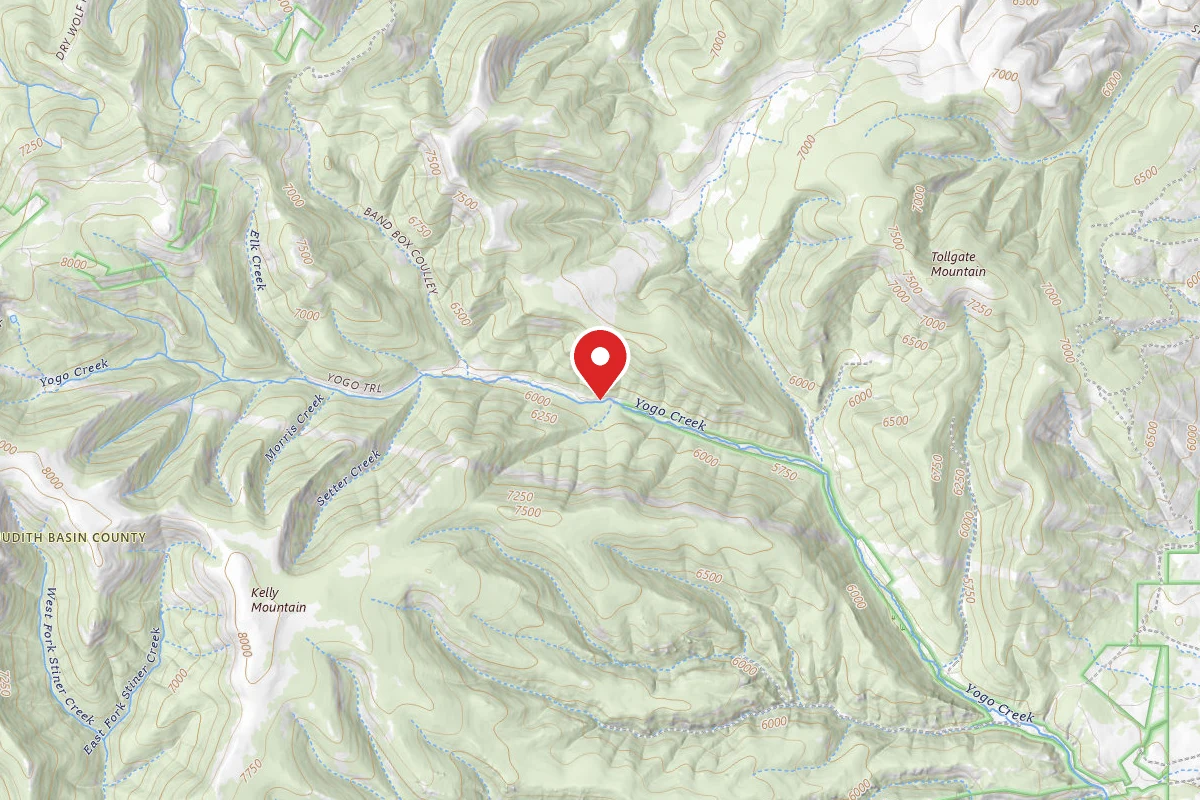 Helena-Lewis and Clark Dispersed Campsite FOR RD 266-YOGO CK -0018
