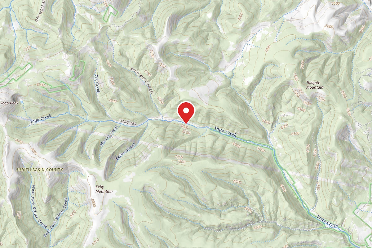 Helena-Lewis and Clark Dispersed Campsite FOR RD 266-YOGO CK -0020