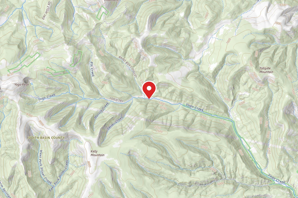 Helena-Lewis and Clark Dispersed Campsite FOR RD 266-YOGO CK -023