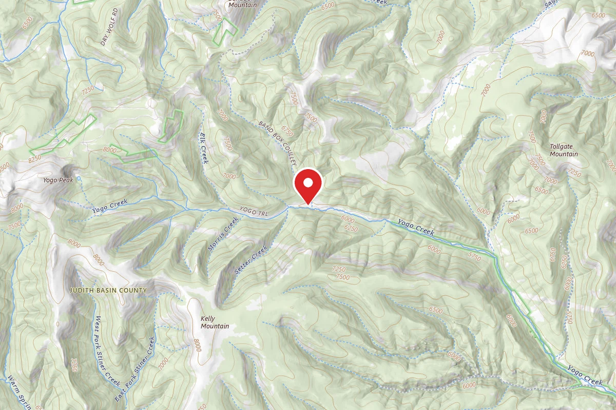 Helena-Lewis and Clark Dispersed Campsite FOR RD 266-YOGO CK -024