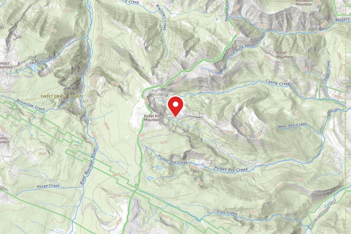 Custer Gallatin Dispersed Campsite BRD21405-001