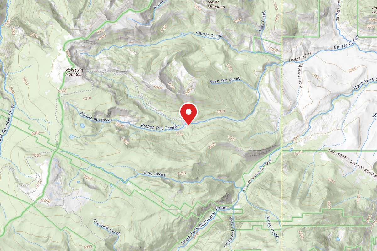 Custer Gallatin Dispersed Campsite BRD2140-003