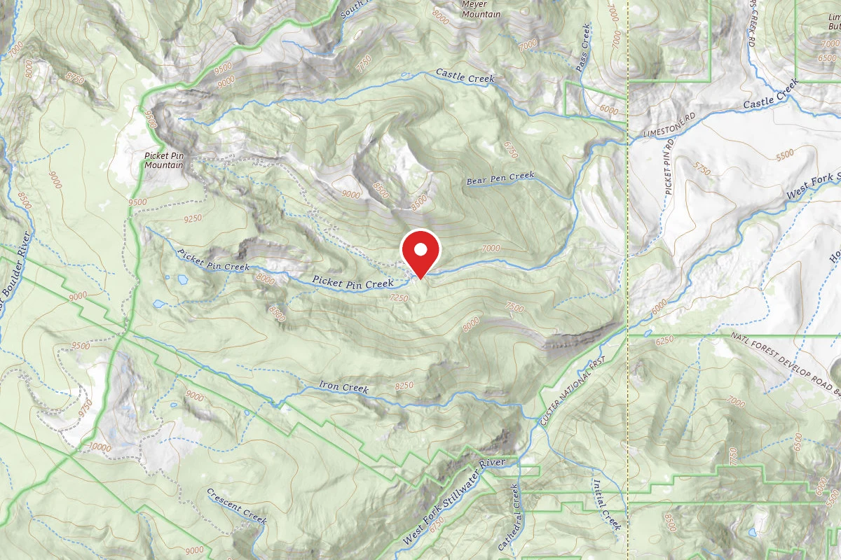 Custer Gallatin Dispersed Campsite BRD2140-004
