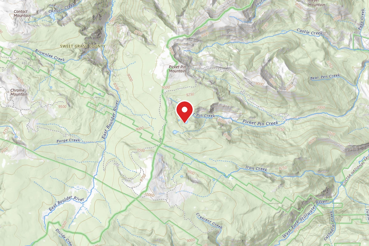 Custer Gallatin Dispersed Campsite BRD2140D-001