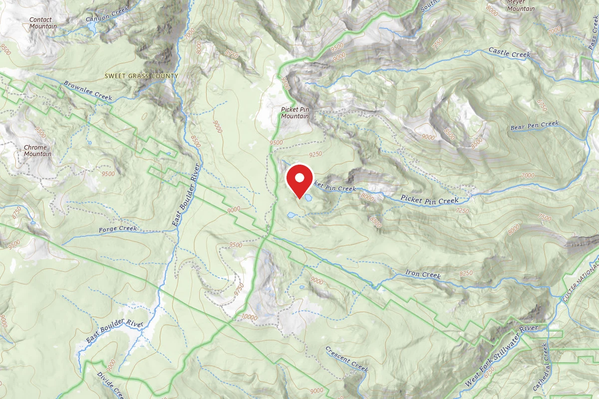 Custer Gallatin Dispersed Campsite BRD2140D-003