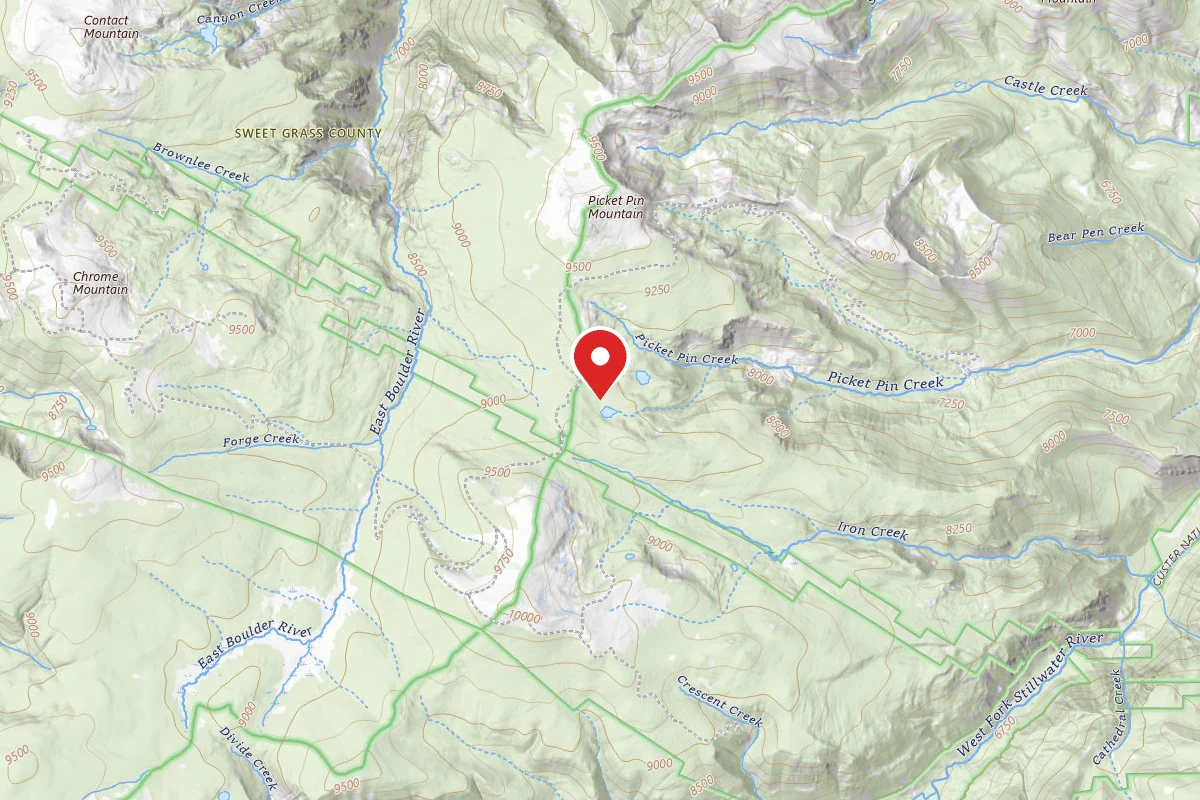 Custer Gallatin Dispersed Campsite BRD2140D1-004