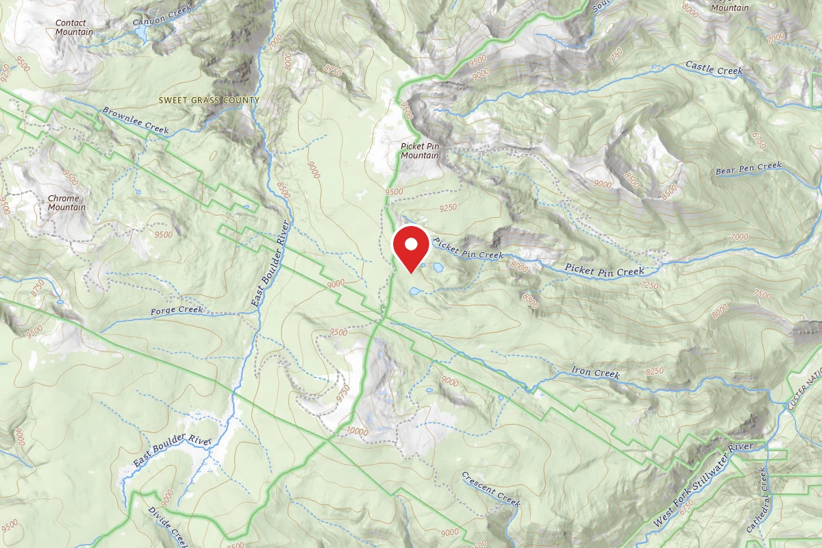 Custer Gallatin Dispersed Campsite BRD2140D-004