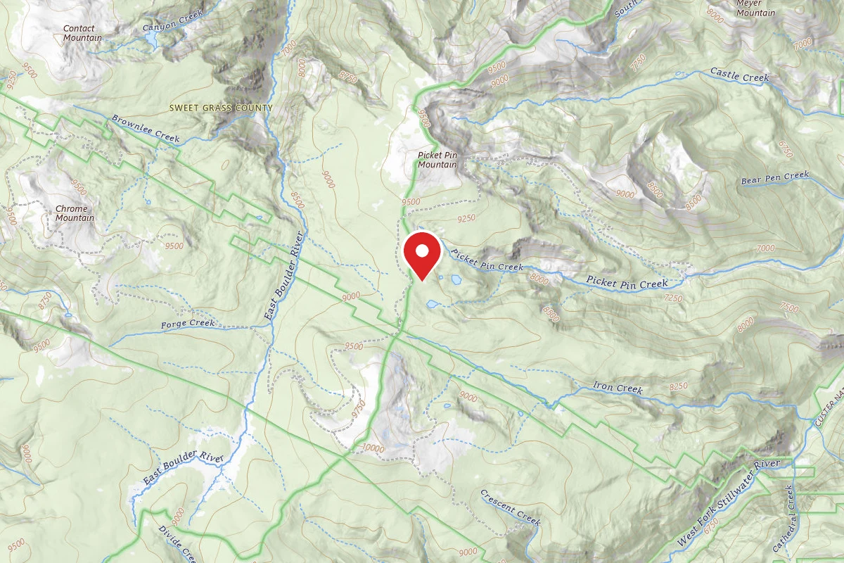 Custer Gallatin Dispersed Campsite BRD2140D-005