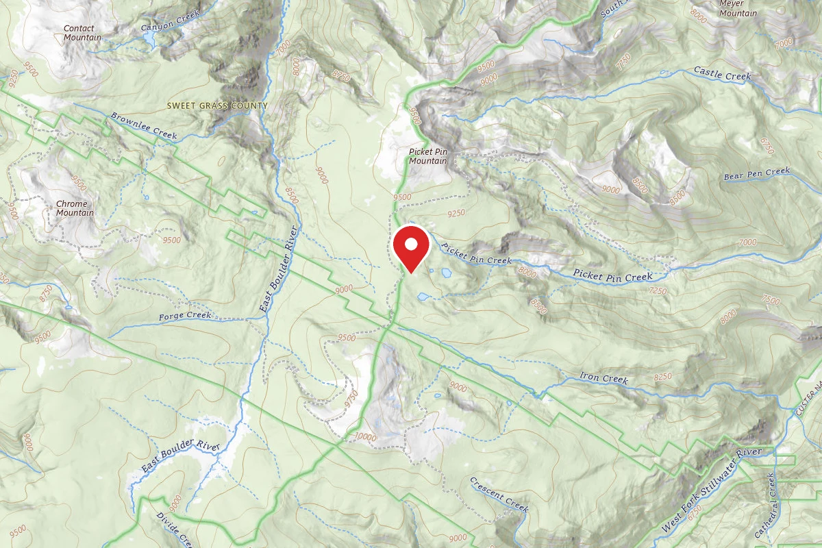 Custer Gallatin Dispersed Campsite BRD2140D-006