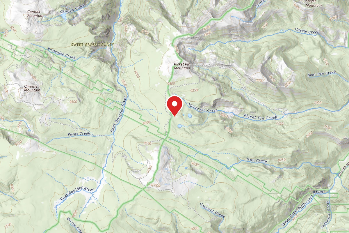 Custer Gallatin Dispersed Campsite BRD2140D-007