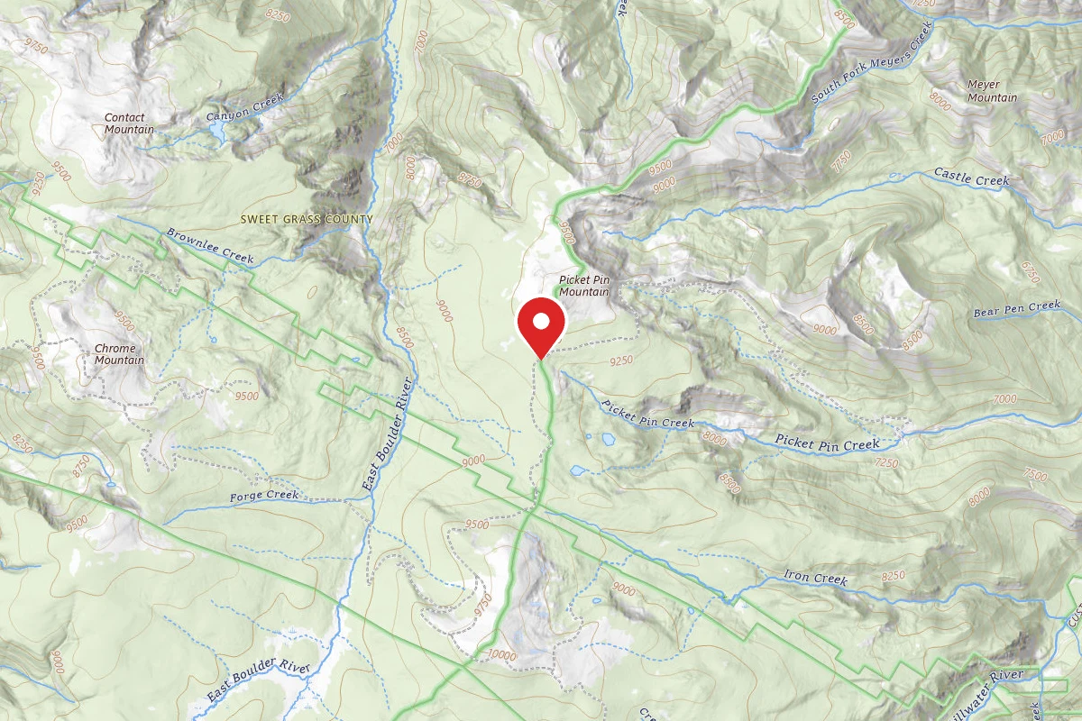 Custer Gallatin Dispersed Campsite BRD2140-010
