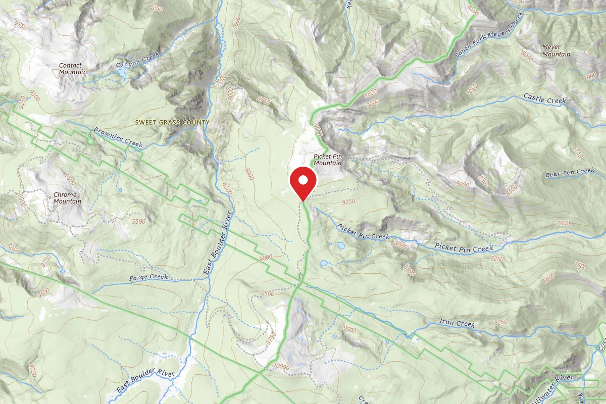 Custer Gallatin Dispersed Campsite BRD2140-011