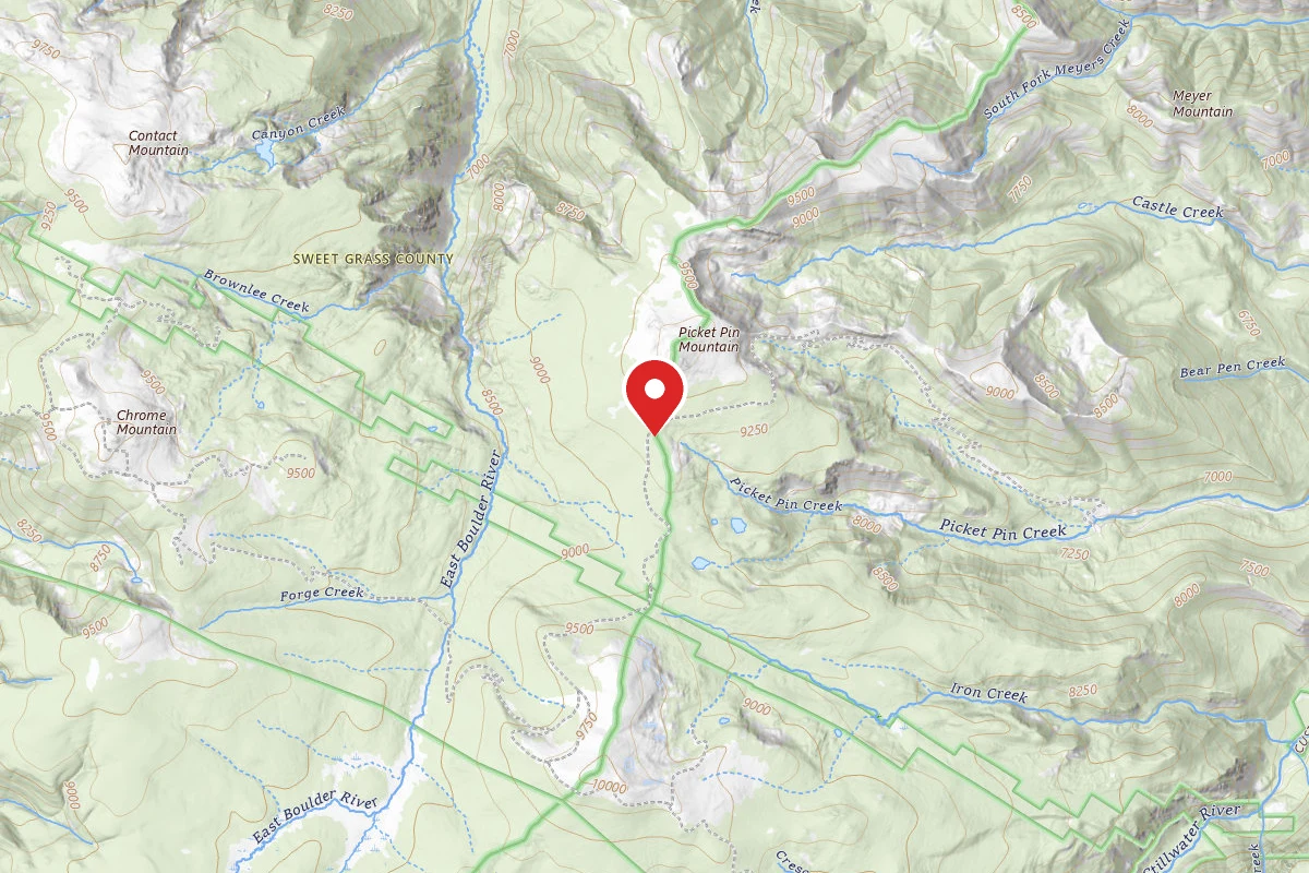 Custer Gallatin Dispersed Campsite BRD2140-013