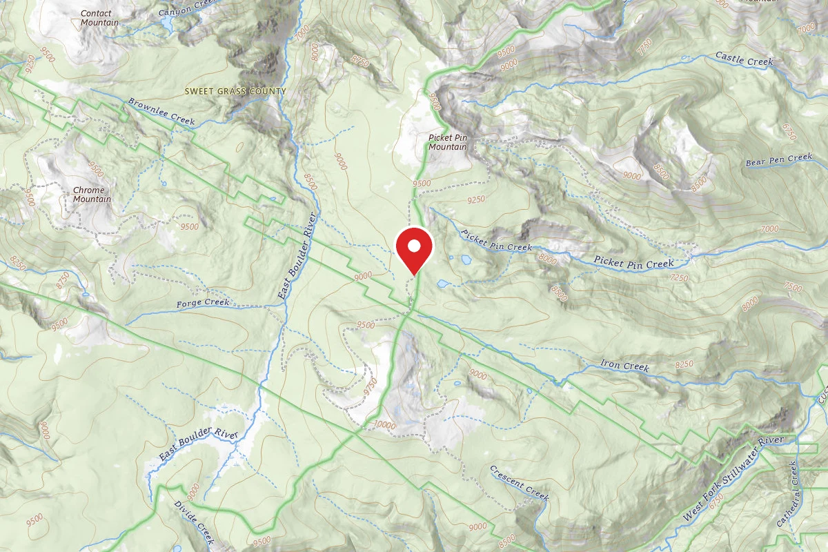 Custer Gallatin Dispersed Campsite BRD2140-020