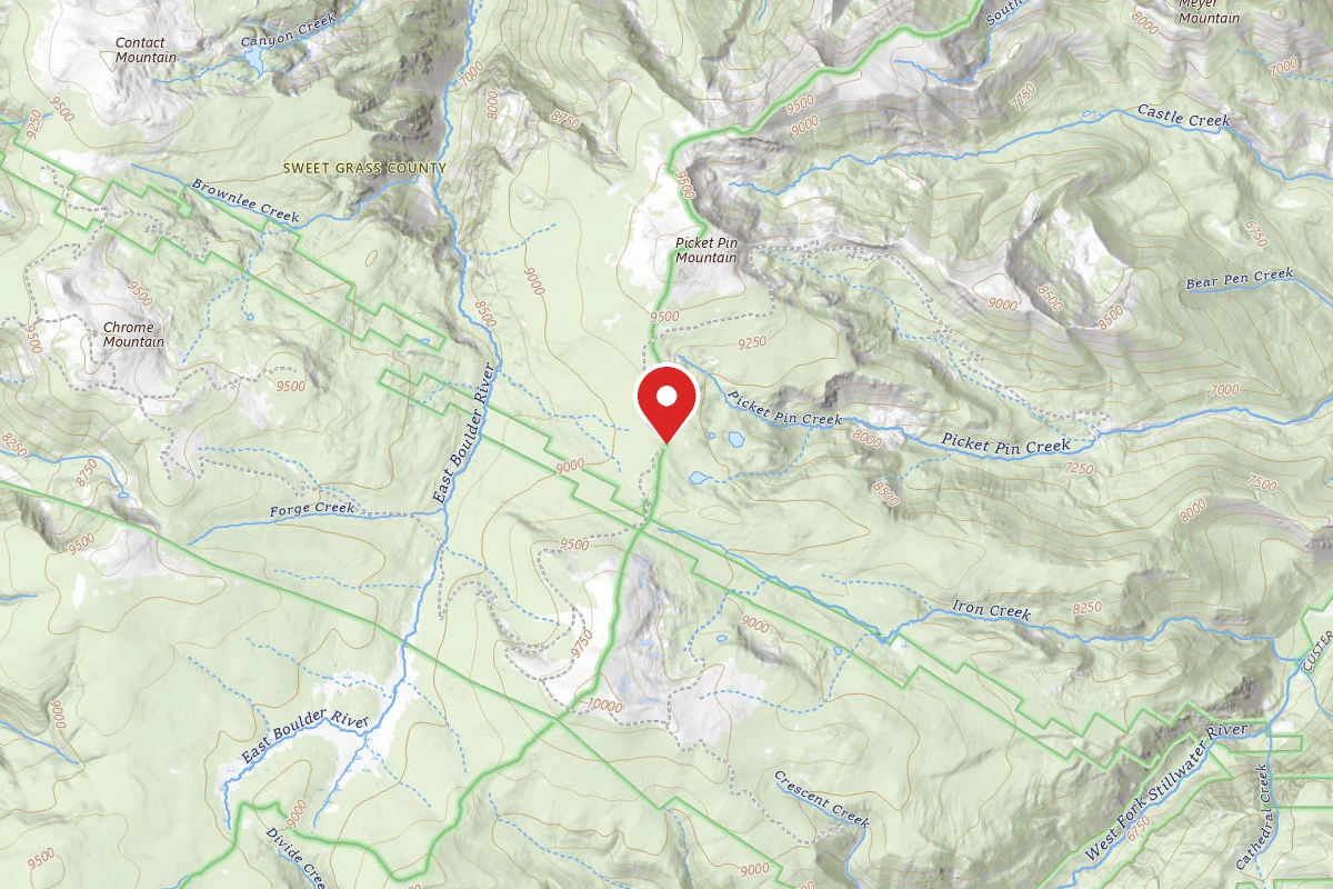 Custer Gallatin Dispersed Campsite BRD2140-022