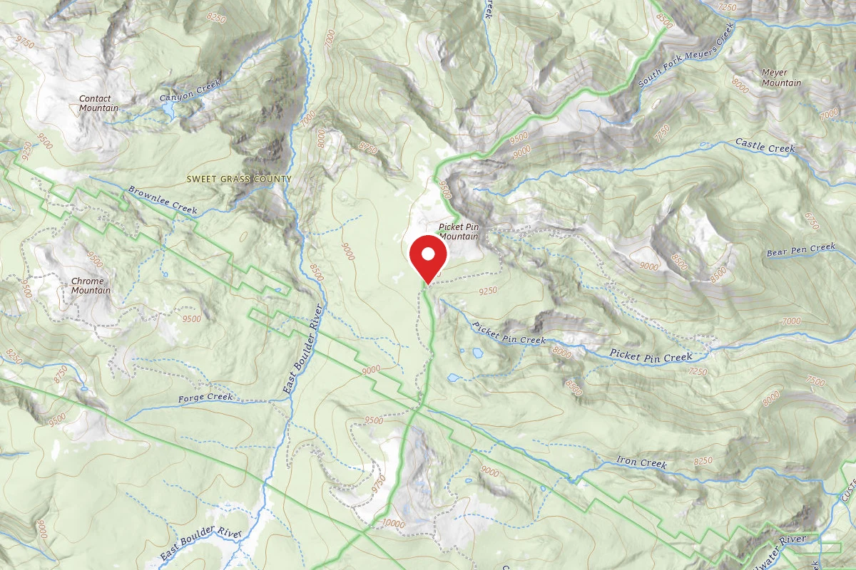 Custer Gallatin Dispersed Campsite BRD2140-024