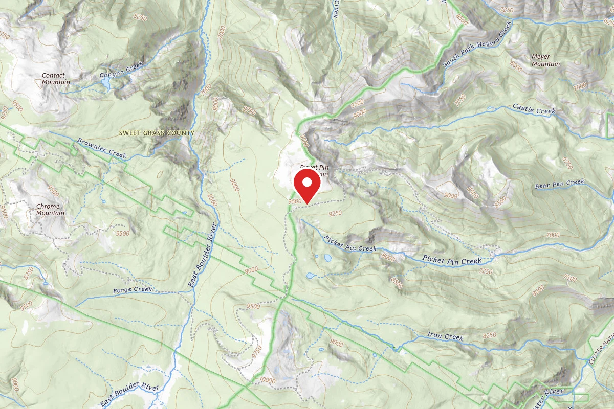 Custer Gallatin Dispersed Campsite BRD2140-026