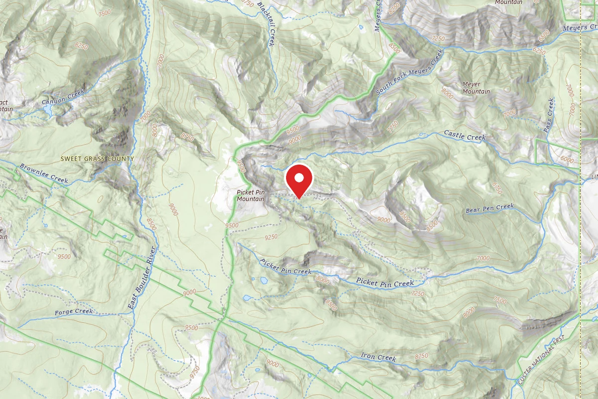 Custer Gallatin Dispersed Campsite BRD2140-029