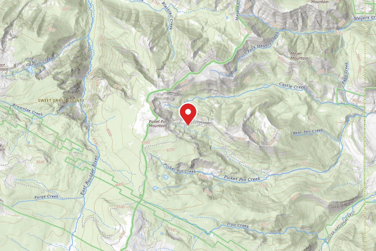 Custer Gallatin Dispersed Campsite BRD2140-031
