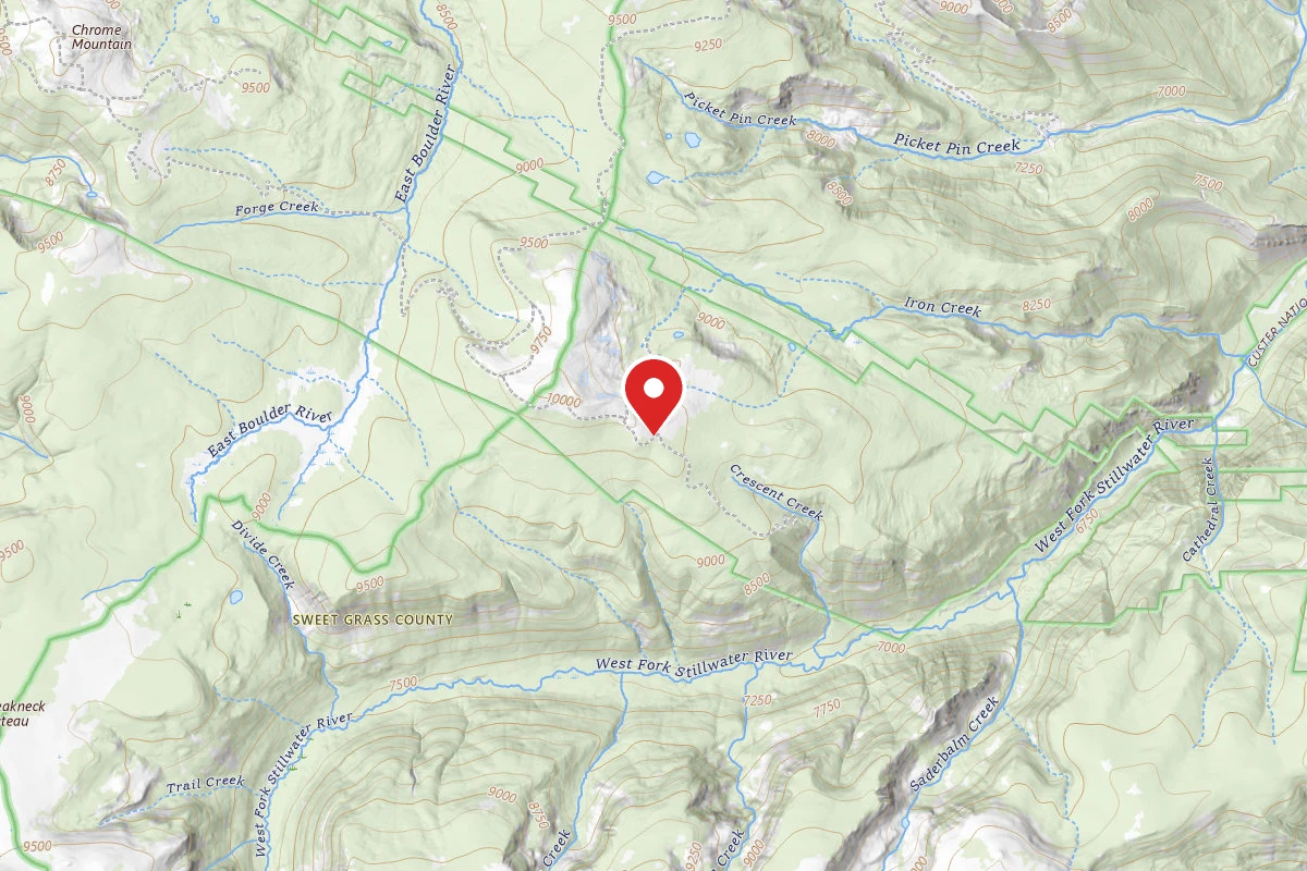 Custer Gallatin Dispersed Campsite BRD2140-032