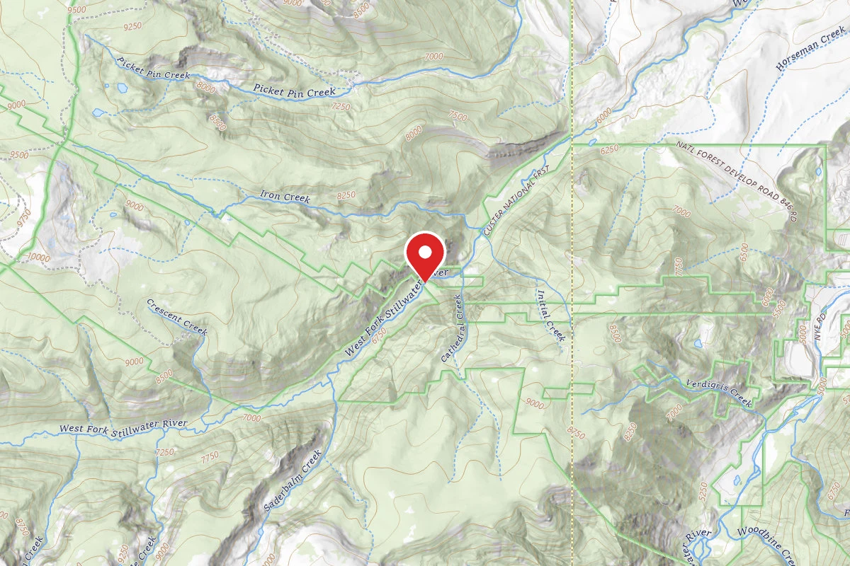 Custer Gallatin Dispersed Campsite BRD2846-002