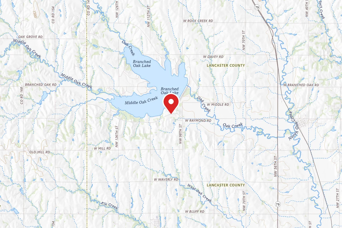 Branched Oak Dam-Site 18 Liebers Point