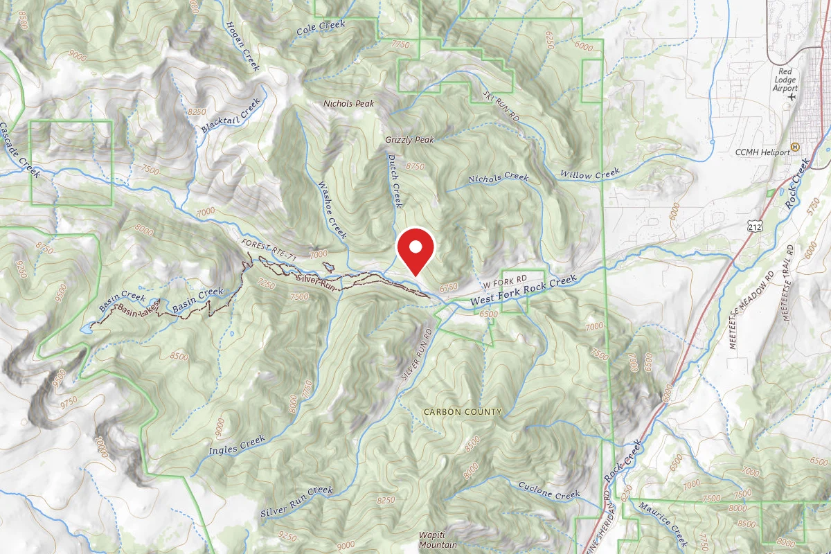 Custer Gallatin Dispersed Campsite BRD20712A-001