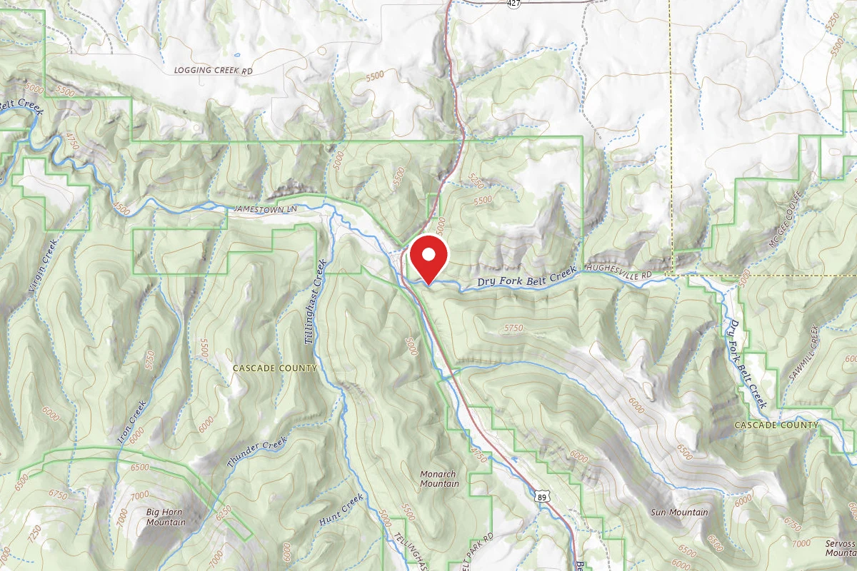 Helena-Lewis and Clark Dispersed Campsite DRY FORK - 03