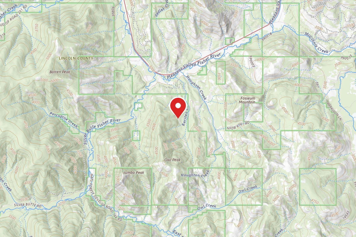 Kootenai Dispersed Campsite RD 6754