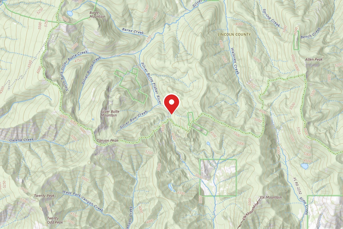 Kootenai Dispersed Campsite RD 148 SITE 2