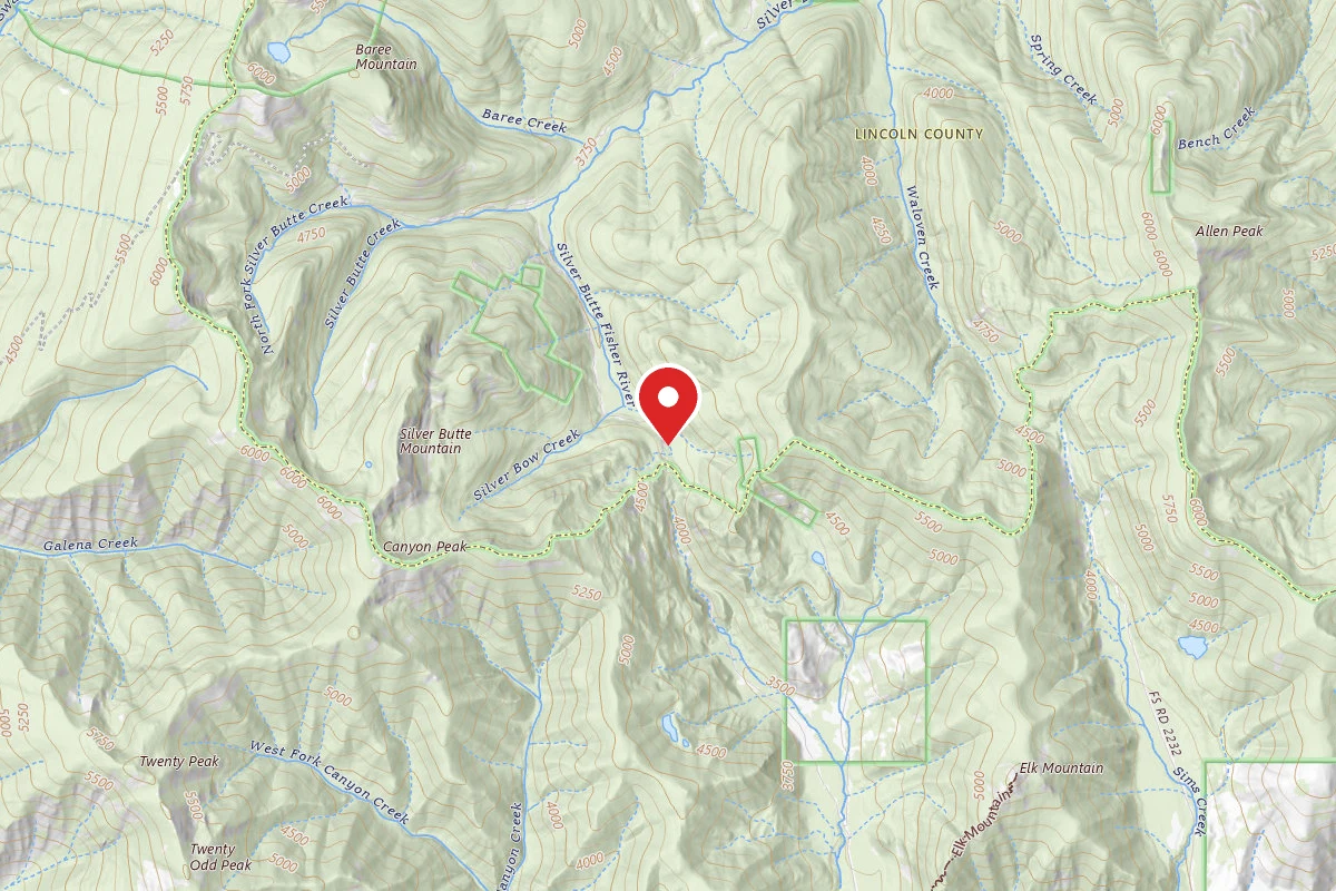 Kootenai Dispersed Campsite RD 148 SITE 3