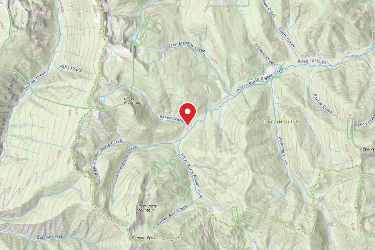 Kootenai Dispersed Campsite RD 8709
