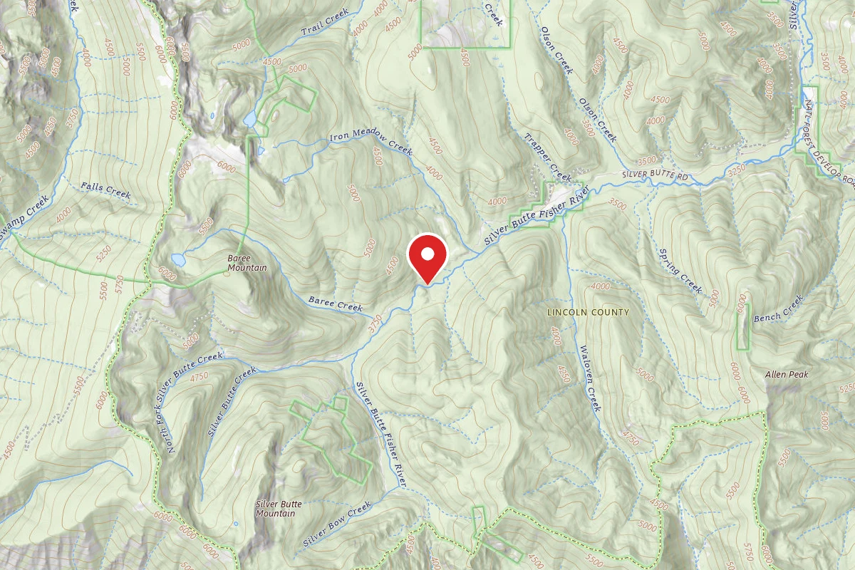 Kootenai Dispersed Campsite RD 148 SITE 6
