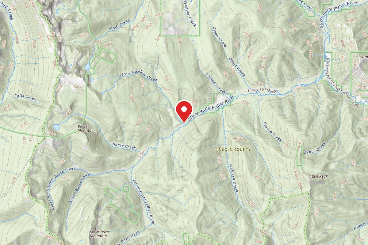 Kootenai Dispersed Campsite RD 148 SITE 7