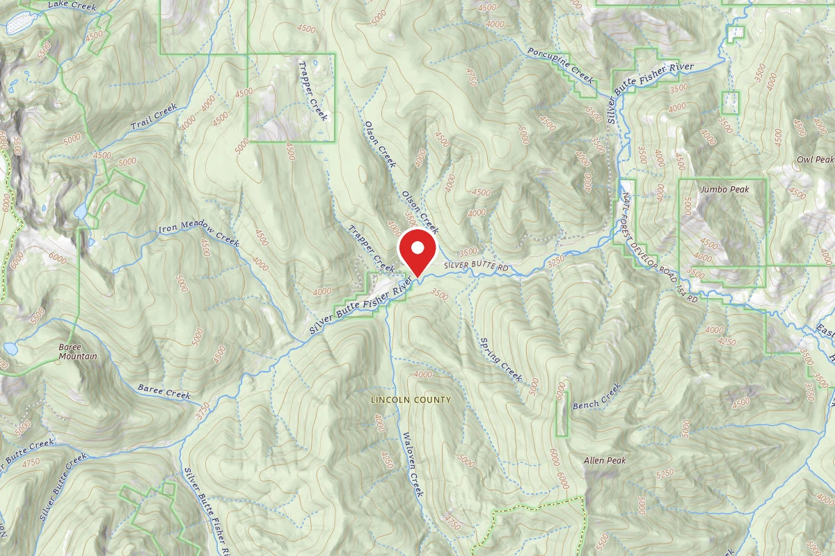 Kootenai Dispersed Campsite RD 148 SITE 8