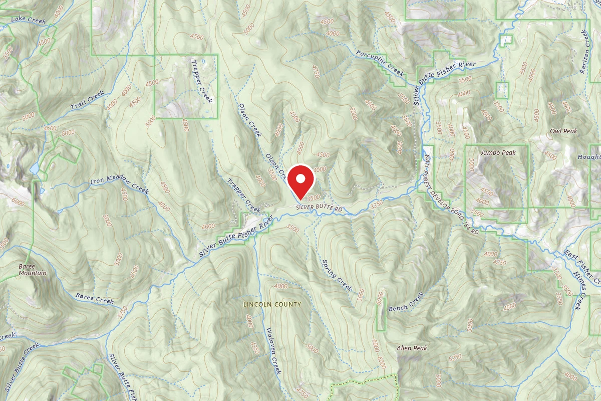 Kootenai Dispersed Campsite RD 148 SITE 10