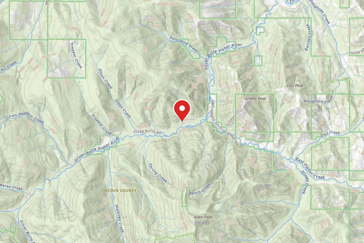 Kootenai Dispersed Campsite RD 148 SITE 11