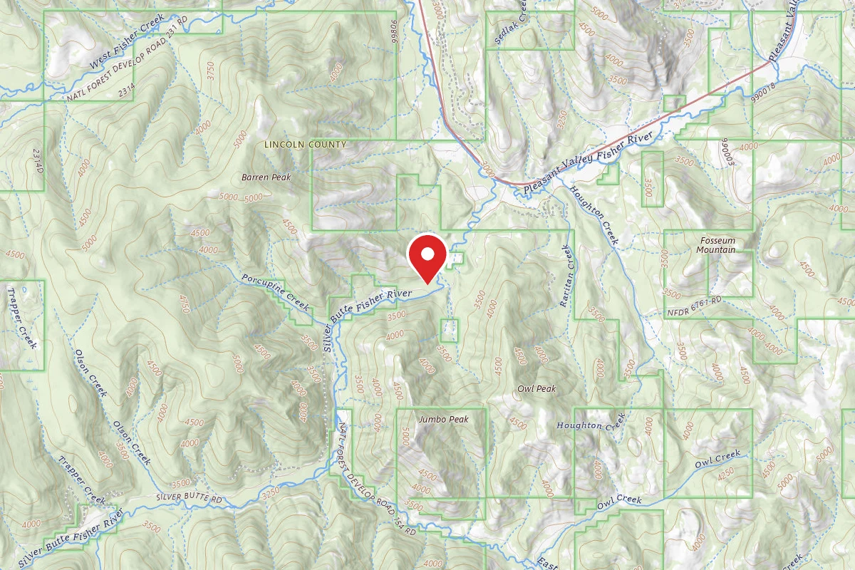 Kootenai Dispersed Campsite RD 148 SITE 12