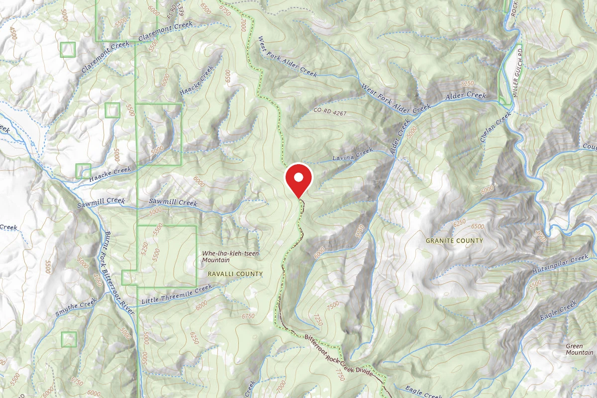 Bitterroot Dispersed Campsite 710-002