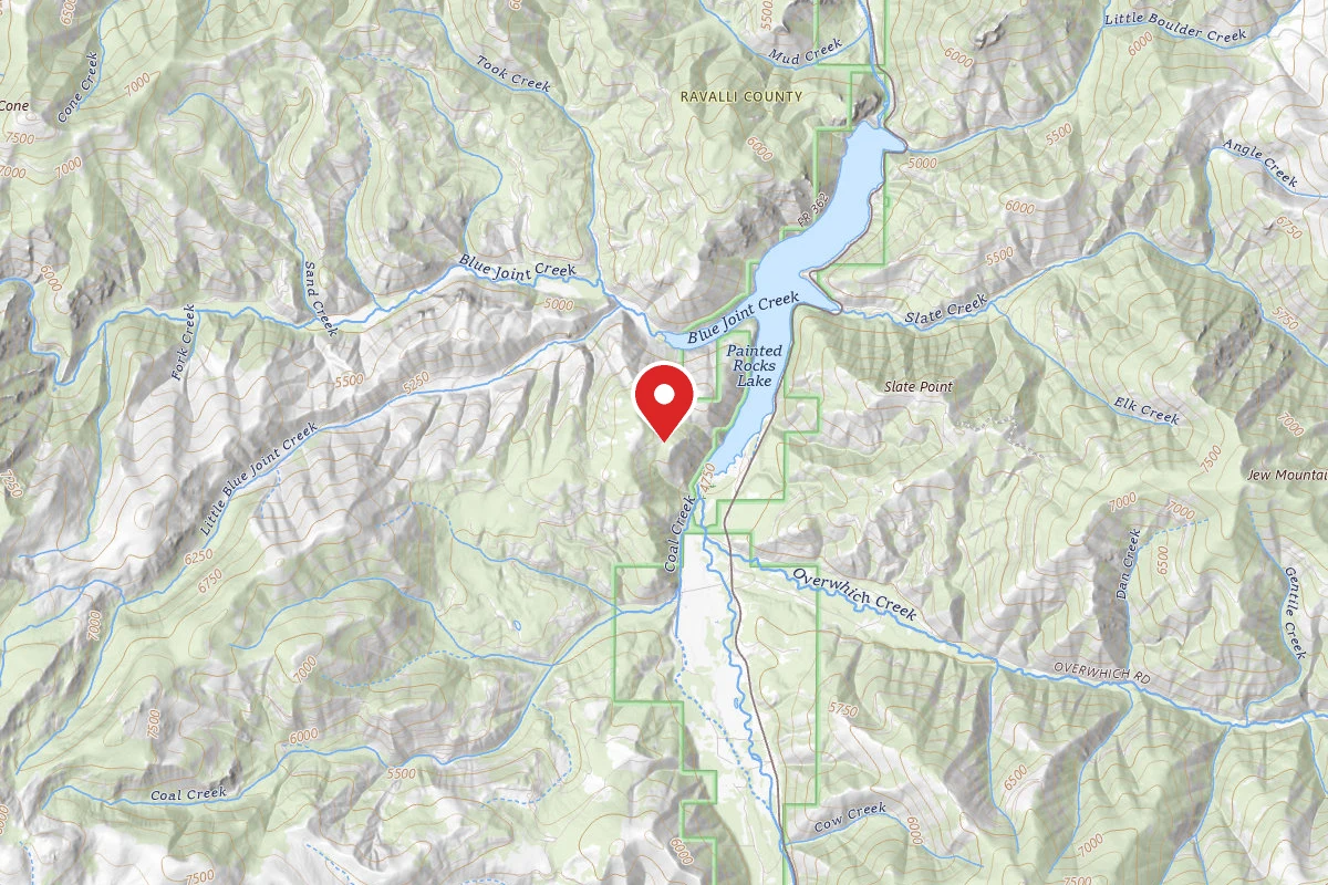 Bitterroot Dispersed Campsite 13407 ROAD