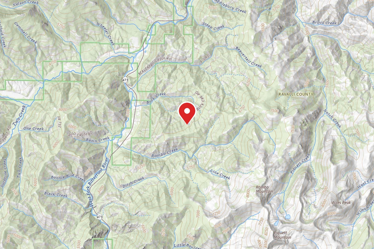 Bitterroot Dispersed Campsite 5715 ROAD
