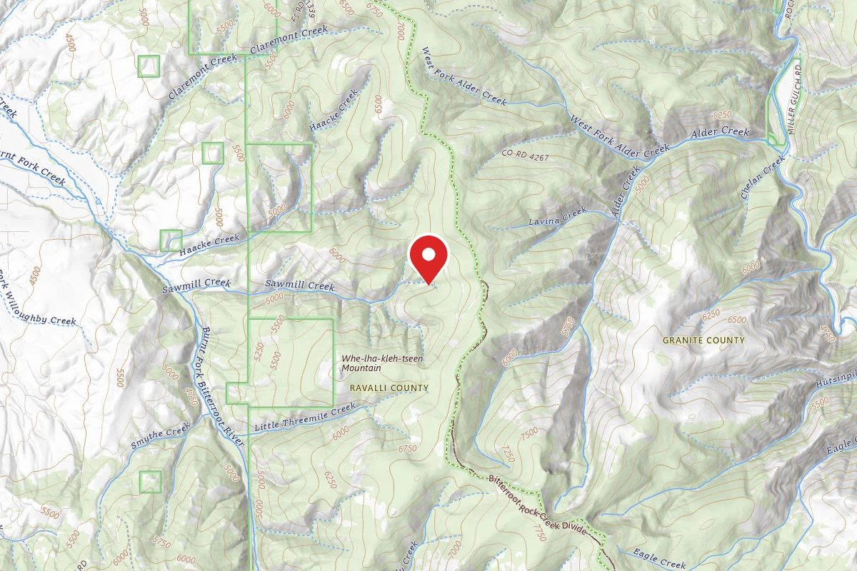 Bitterroot Dispersed Campsite 710-001
