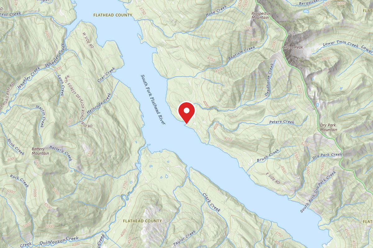 Flathead Dispersed Campsite 11500 #1